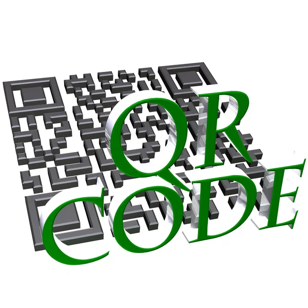 QR code concept — Stock Photo, Image