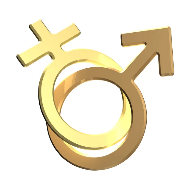 Male and female signs — Stock Photo, Image