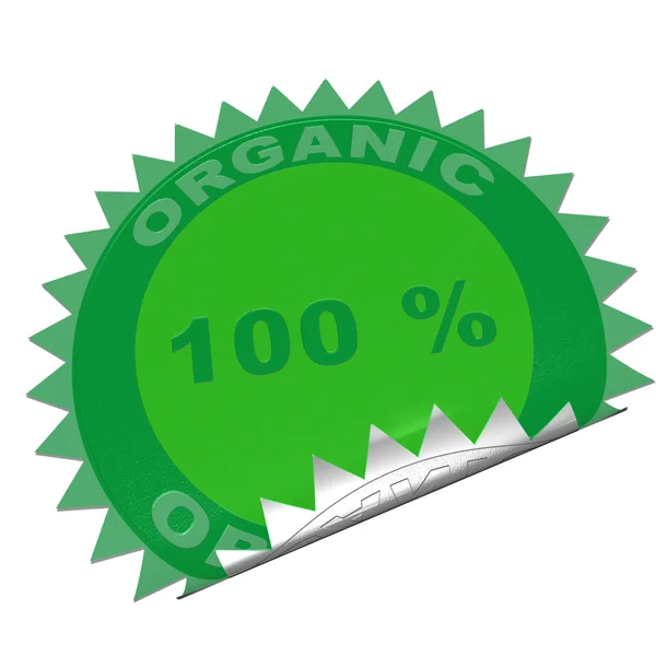 Organic product badge. — Stock Photo, Image