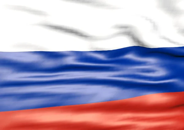 Afbeelding van een vlag van Rusland — Stockfoto