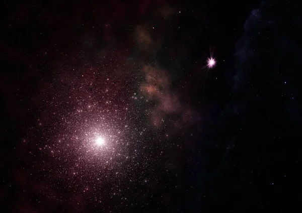 Small part of an infinite star field — Stock Photo, Image