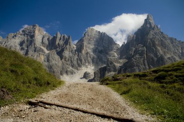 Pale di san martino, dolomites, İtalya