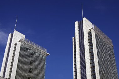 Modern gökdelenler yeni merkezi iş Milano, İtalya