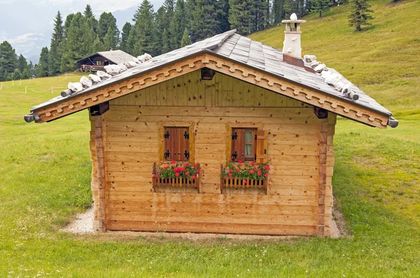 Alpine cottage — Stock Photo, Image