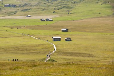 çayırlar üzerinde dolomites