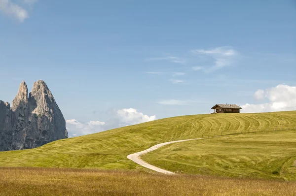 Seiser alm, Jižní Tyrolsko, Itálie — Stock fotografie