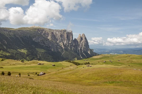 Seiser alm, Jižní Tyrolsko, Itálie — Stock fotografie