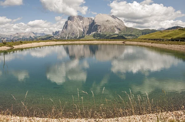 A Seiser alm Dél-Tirol, Olaszország — Stock Fotó