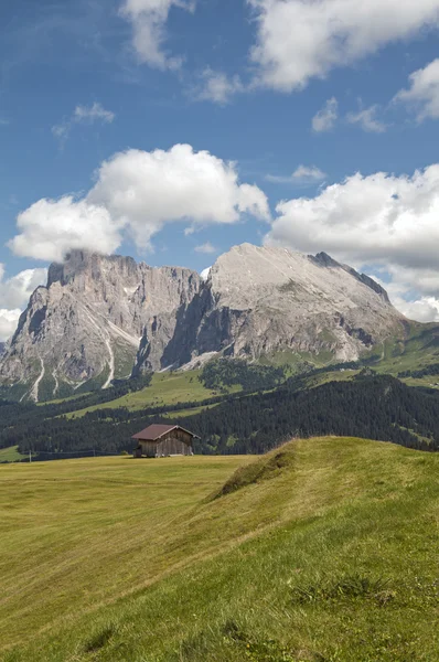 Seiser alm, Jižní Tyrolsko, Itálie — Stock fotografie