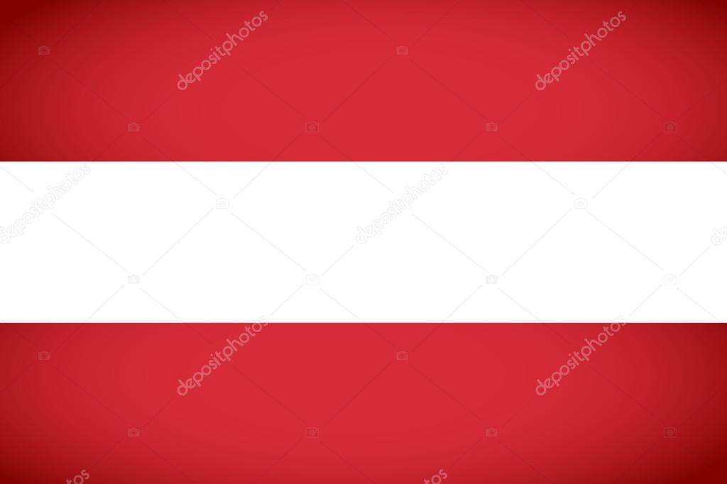 Austria Flag. Vector illustration.