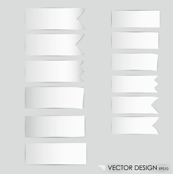 Colección de cinta de diseño de productos promocionales, listo para su — Vector de stock