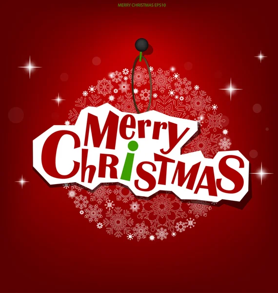 Mutlu Noeller tebrik kartı, vektör illüstrasyonu.