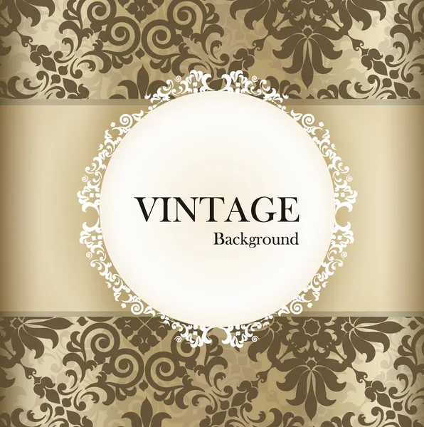 Dikişsiz desen retro vintage etiketi ile arka plan. hasta vektör