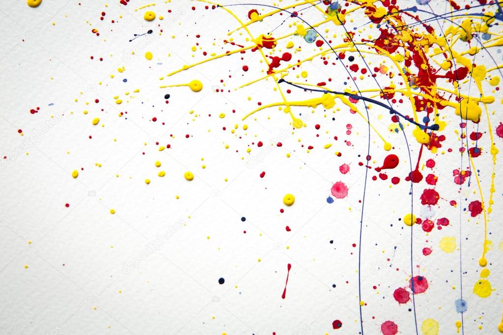 Abstract colorful Splash watercolor background