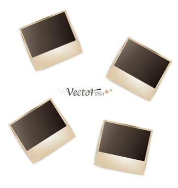 fotoğraf çerçeveleri-vektör çizim.