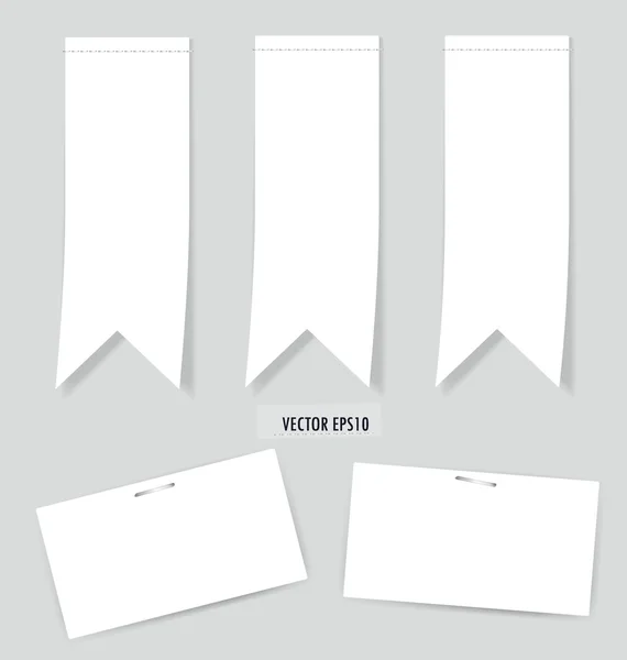 Set of labels with place for text. Vector illustration. — Stock Vector