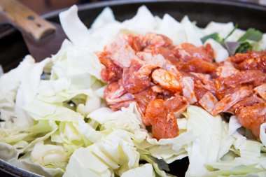 tavuk sebze kizartma