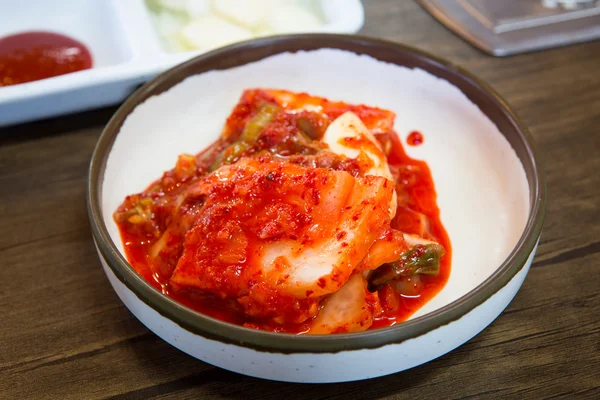 Kimchi salad of korean food — Stock Photo, Image