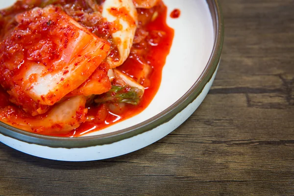 Kimchi salad of korean food — Stock Photo, Image