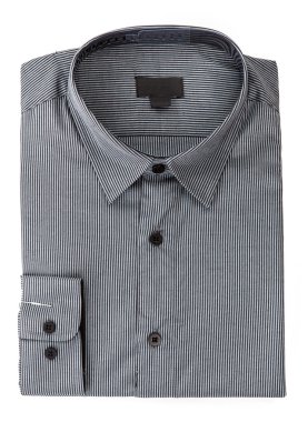 Yeni gömlek beyaz zemin üzerine izole