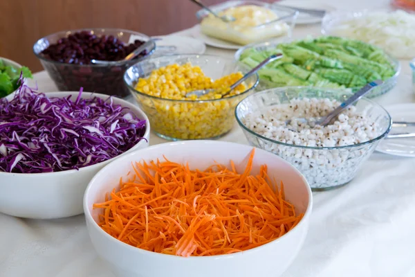 Salad buffet — Stock Photo, Image