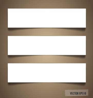 Not kağıtları, mesajınız için hazır. vektör çizim.