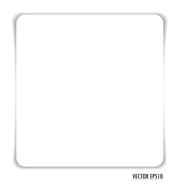 Note papers, ready for your message. Vector illustration. — Stock Vector