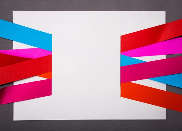 Kağıt kesiği modern tasarım şablonunun-ebilmek var olmak kullanılmış için iş d — Stok fotoğraf