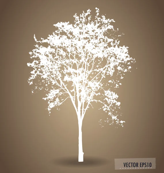 Fondo vectorial con árbol abstracto . — Archivo Imágenes Vectoriales