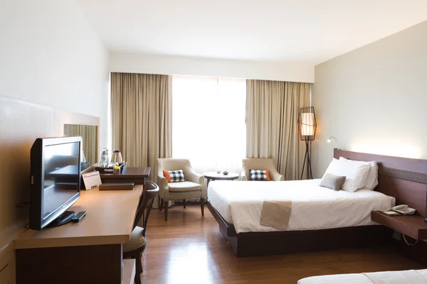 Interior of modern comfortable hotel room — Stock Photo, Image