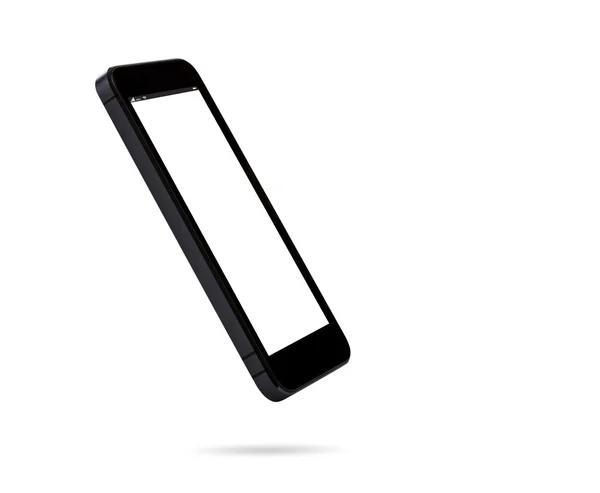 Smartphone isolerad på vit bakgrund — Stockfoto