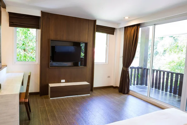 Interieur van moderne comfortabele hotelkamer — Stockfoto
