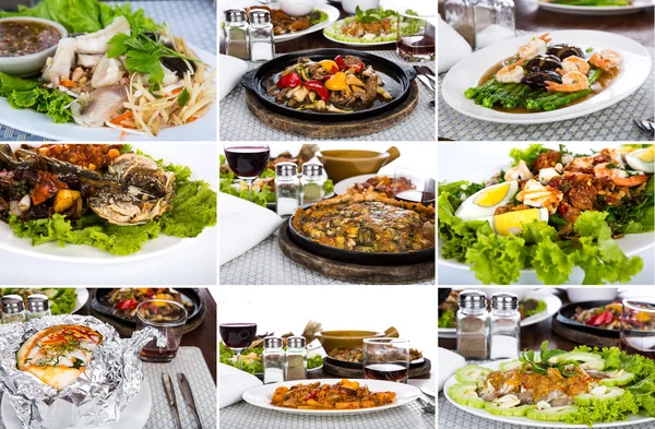 Collection of asian food — Stock Photo, Image