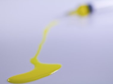 tıbbi şırınga akış üzerinde aşı