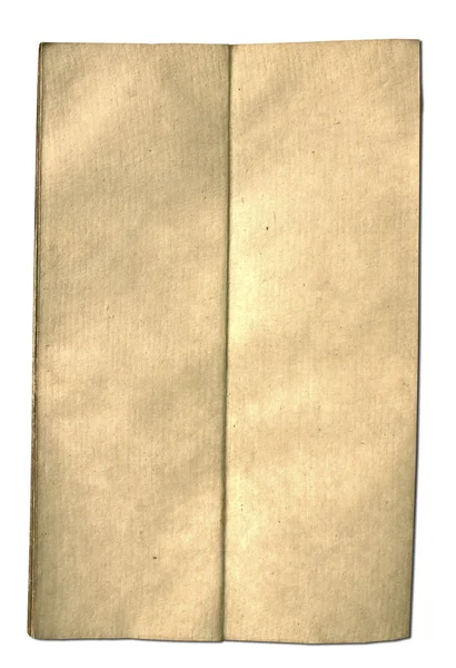Stará kniha (starověká kniha) izolované na bílém pozadí — Stock fotografie