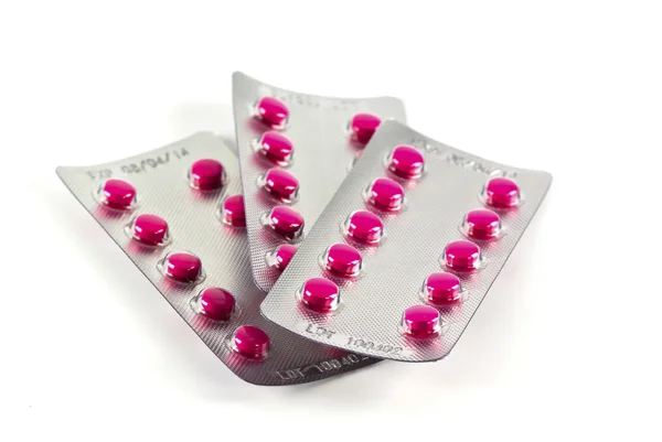 Förpackningar av läkemedel. (Tabletter) — Stockfoto