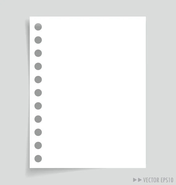 Livres blancs vides, prêts pour votre message. Illustration vectorielle — Image vectorielle