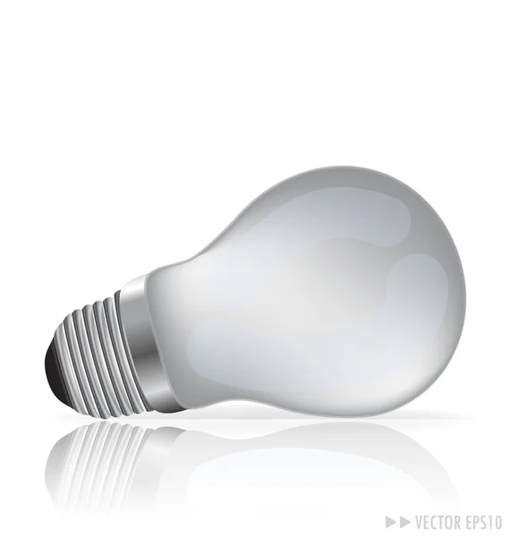 Light bulb. Vector illustration. — Stock Vector