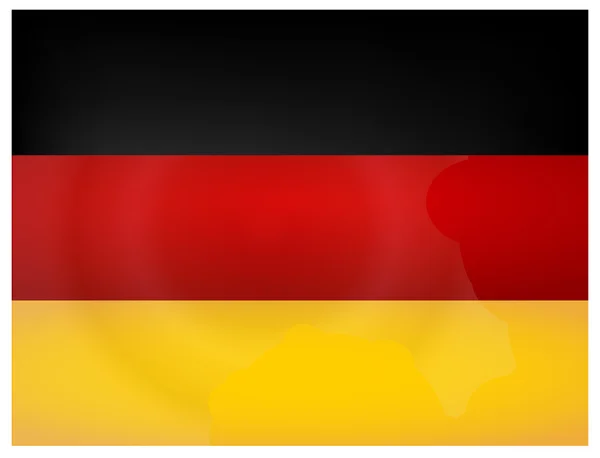 Vintage Duitsland vlag. vectorillustratie. — Stockvector