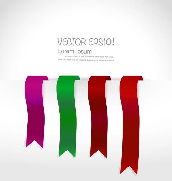 Fita brilhante design de produtos promocionais com espaço de cópia. Vetor — Vetor de Stock