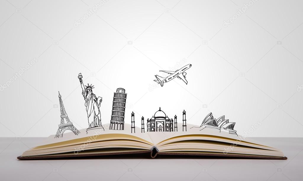 Book of travel (Australia,France,I taly,New York,India,)