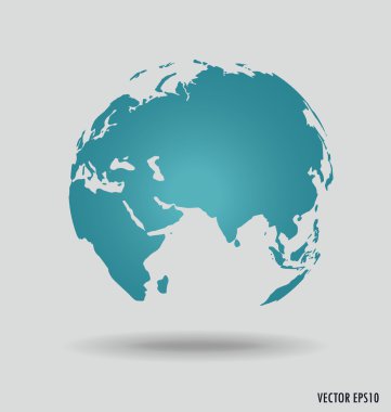 modern dünya. vektör çizim.