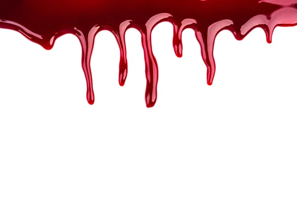 Halloween concept : Blood dripping — Stock Photo, Image