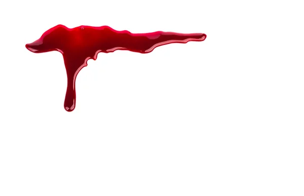 Conceito de Halloween: Sangue pingando — Fotografia de Stock