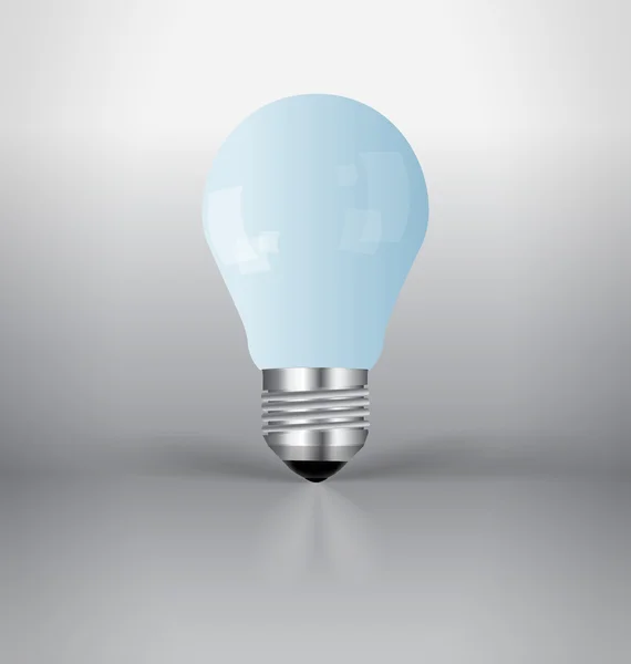 A light bulb. Vector Illustration. — Stock Vector