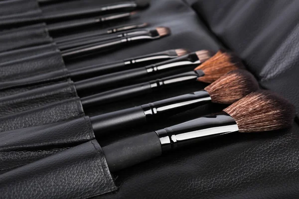 Set of cosmetic paint brush for makeup — Stock Photo, Image