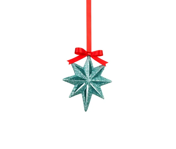 Boże Narodzenie dekoracje z łuków na białym tle — Zdjęcie stockowe