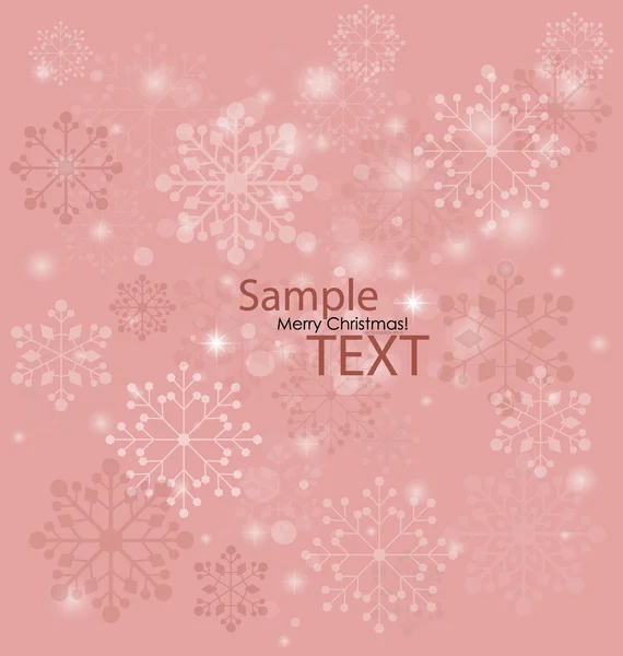 Christmas background, vector illustration. — Stock Vector