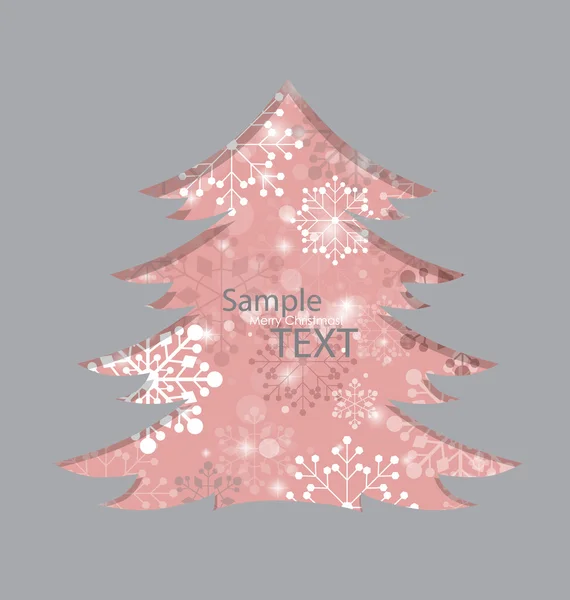 Christmas background, vector illustration. — Stock Vector