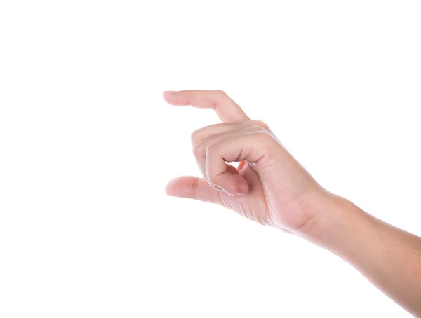 Women hand to hold business card ,credit card,blank paper or oth — Stock Photo, Image